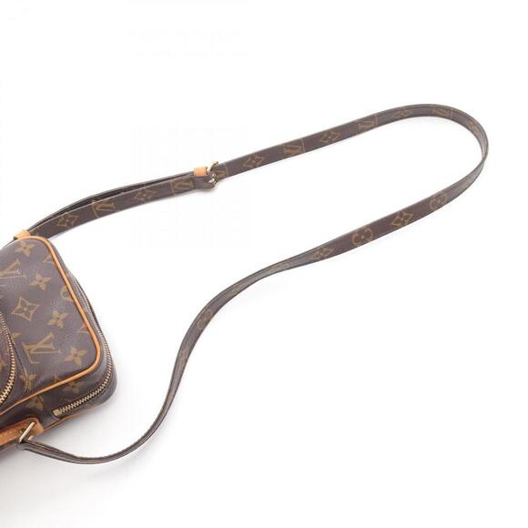 LOUIS VUITTON Brown Monogram Leather Shoulder Bag - Picture 10 of 10